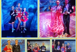 Успехи наших танцоров на межрегиональном турнире "Хрустальный вальс"